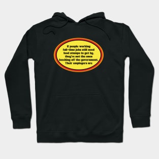 Myth Of Welfare Queen - Food Stamps Hoodie